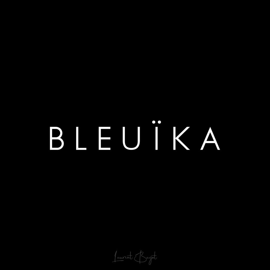logo blanc bleuika