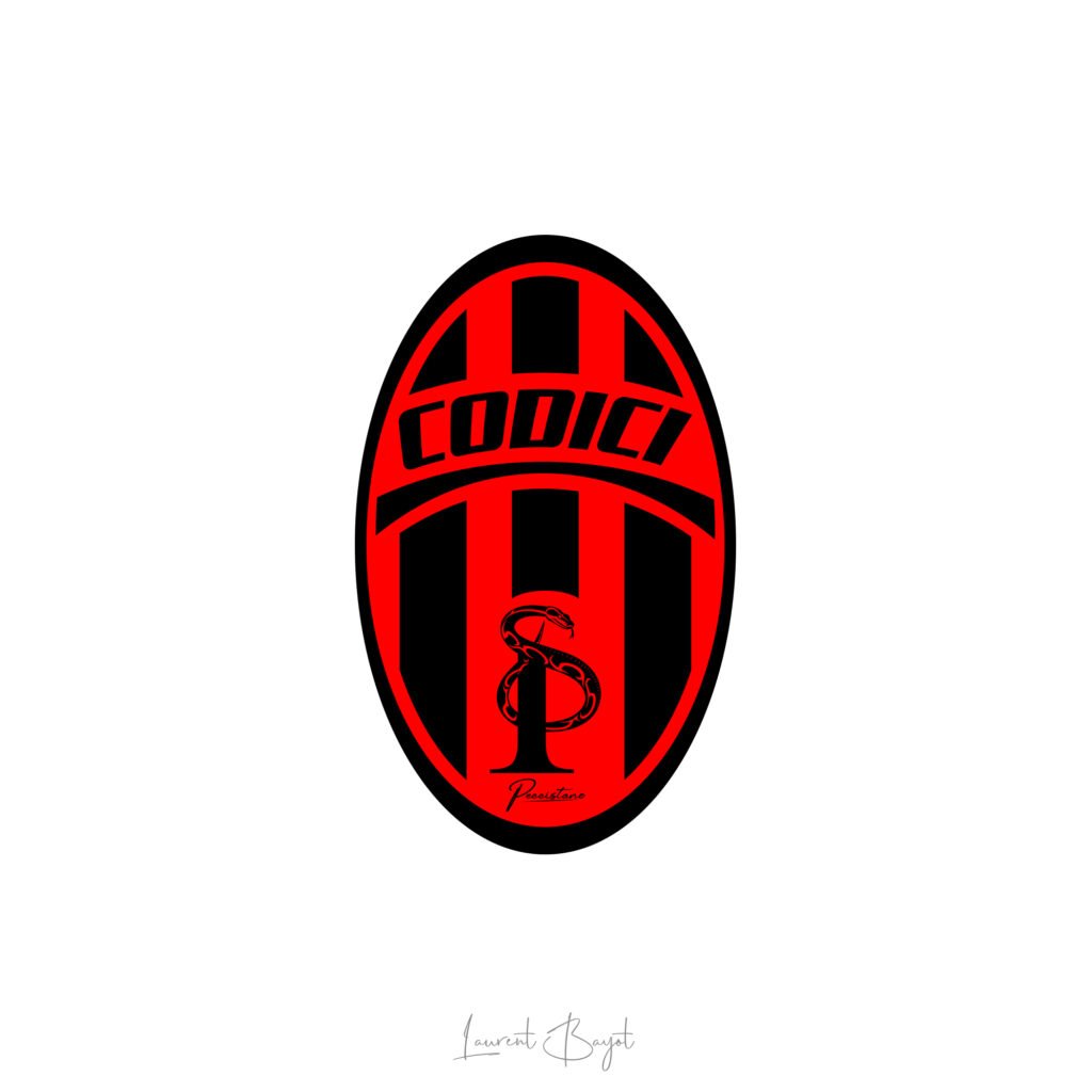 logo blason rouge noir