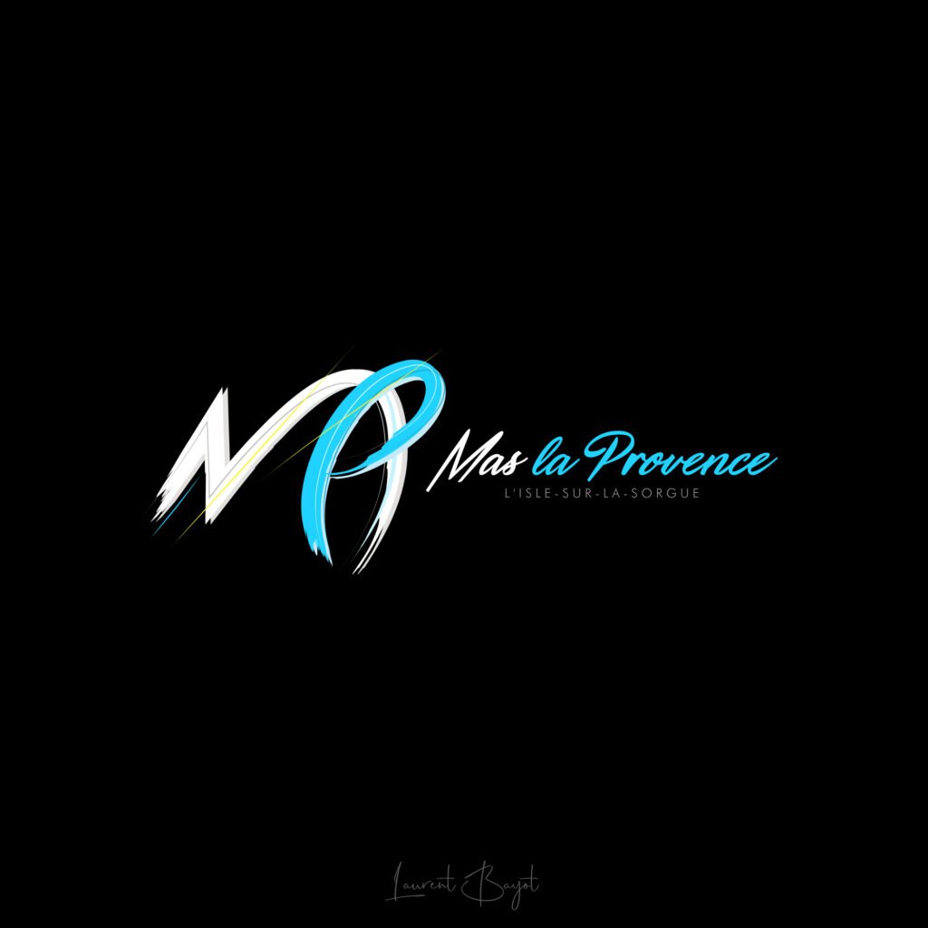 logo pinceau bleu blanc