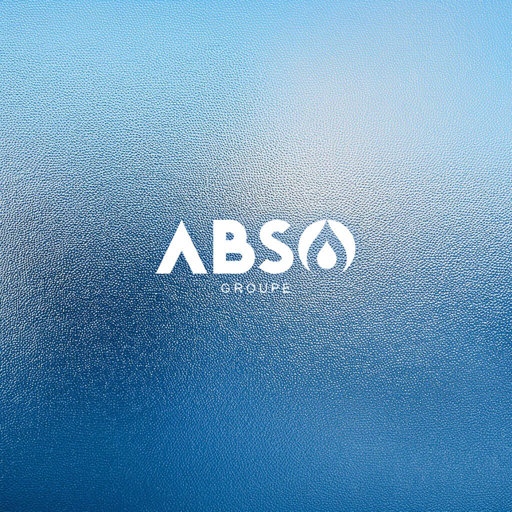 logo blanc fond bleu