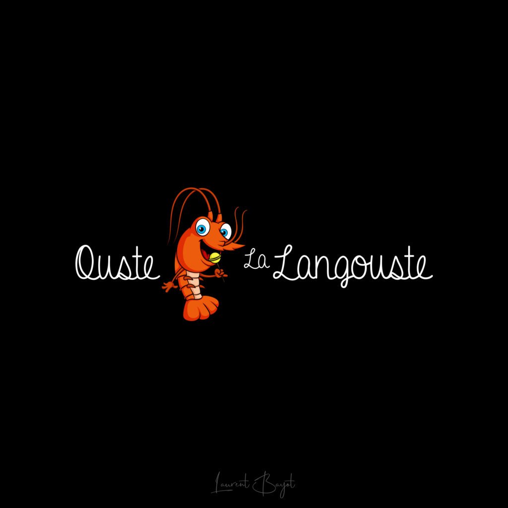 logo cartoon langouste